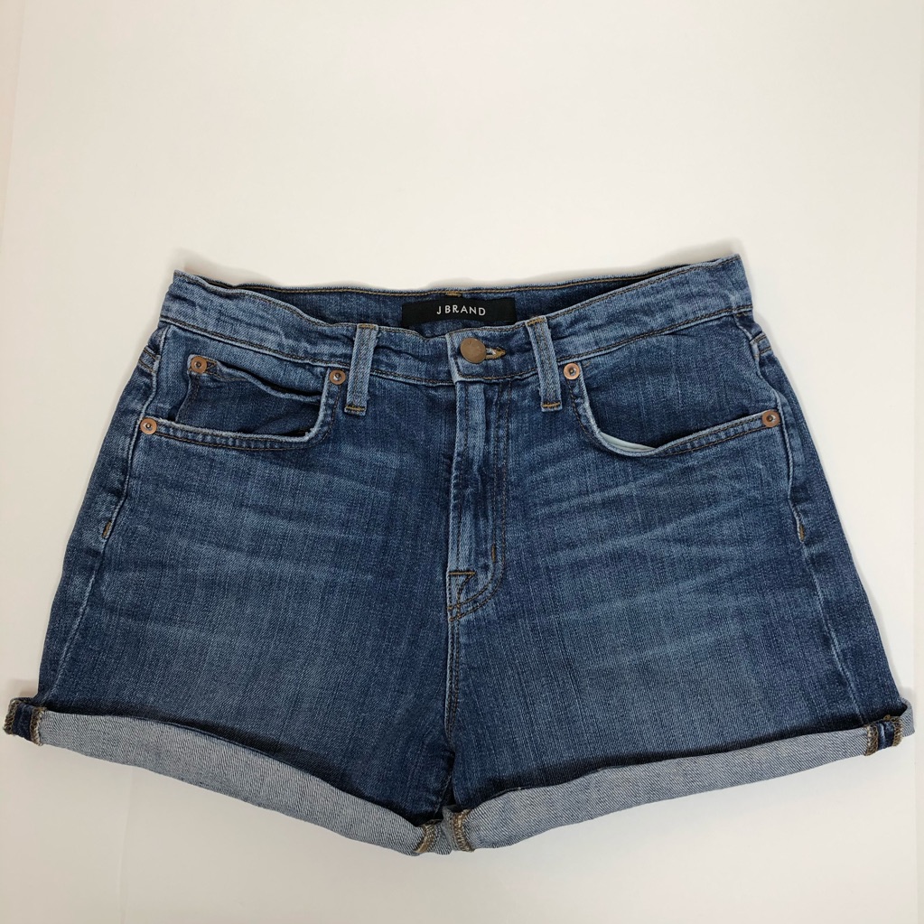 J Brand High Waisted Denim Shorts